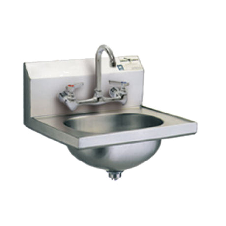 Eagle HSA-10-8F Hand Sink Wall Mount 13-1/2" Wide X 9-3/4" Front-to-back X 6-3/4" Deep Bowl