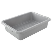 Rubbermaid FG334992GRAY - Bus/Utility Box, 4-5/8 Gallon, 20"L X 15"W X 5"H