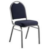 National Public Seating 9254-SV NPS® 9200 Series Premium Stack Chair 300 Lb. Weight Capacity