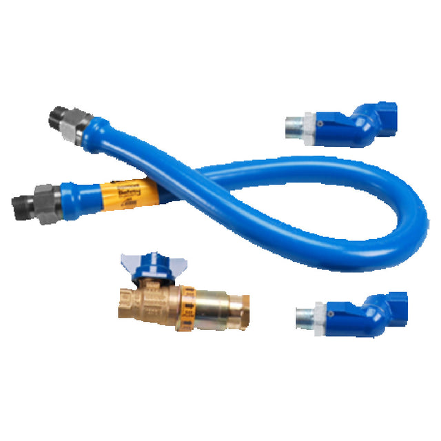 Franklin Machine Products 157-1106 Dormont® Gas Connector Kit 48"L X 3/4" Fittings Includes Heavy Duty Gas Hose
