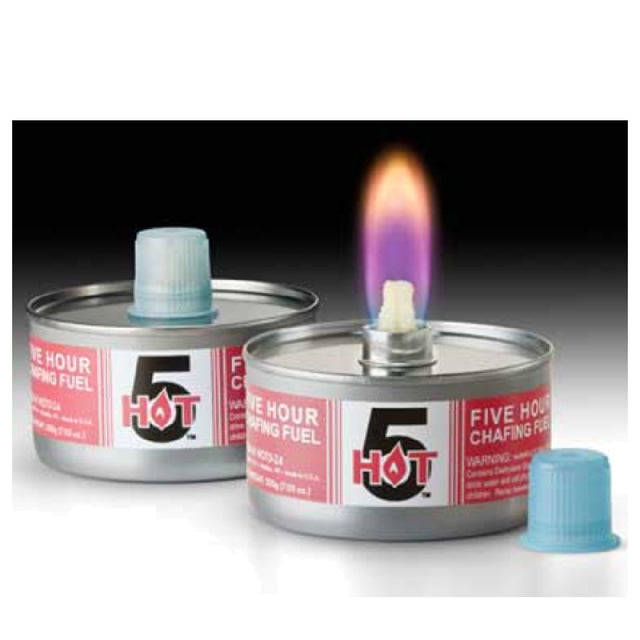 Hollowick HOT5-24 Hot 5™ Wick Chafing Fuel 3-3/8" Dia. X 1-3/4"H Reusable