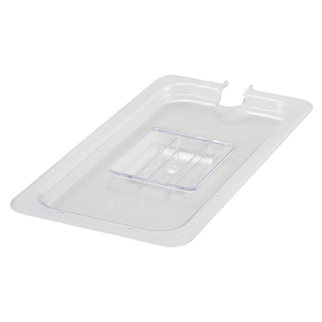 Winco SP7300C Poly-Ware™ Food Pan Cover 1/3 Size Slotted