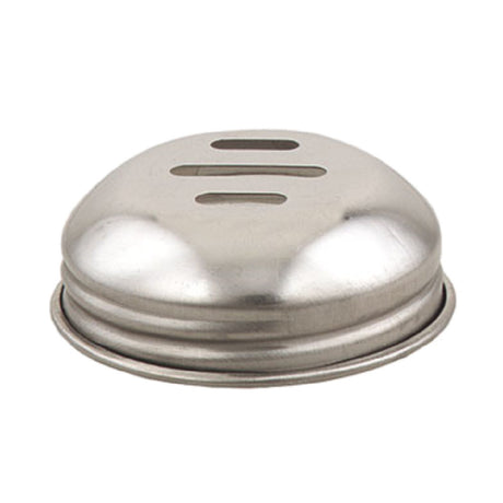 Alegacy Foodservice Products 803XT Cheese Shaker Top Only Slotted Stainless Steel