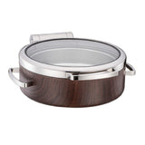Bon Chef 23005-MAH - Magnifico Induction Chafer, 17" X 18" X 6.5"H, 1/2 Size