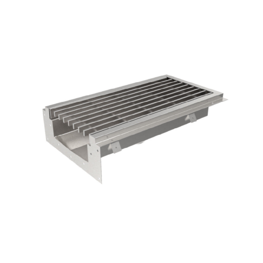 GSW USA FST-E12 Floor Trough Drain 14"W X 12"D X 5-3/4"H End