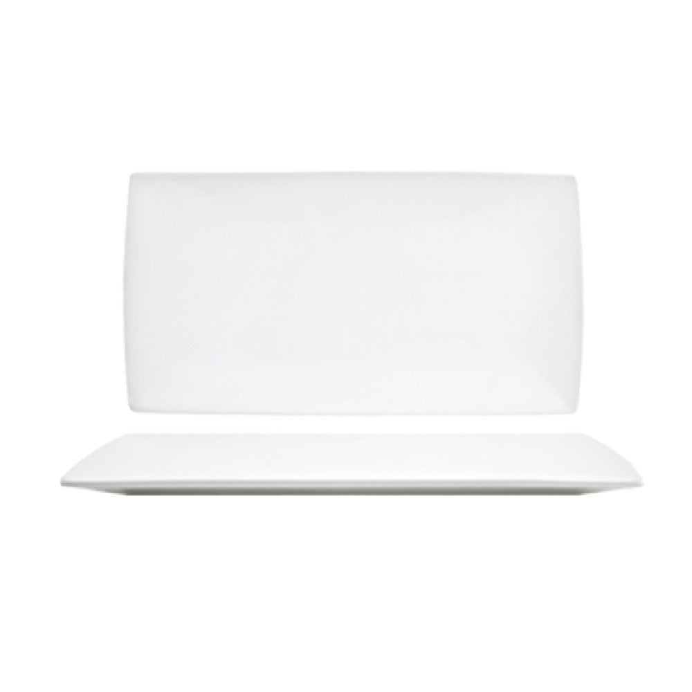 FOH DDP044WHP21 Canvas® Plate 13" X 7" X 1/2" Rectangular