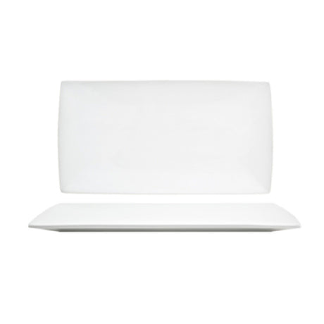 FOH DDP044WHP21 Canvas® Plate 13" X 7" X 1/2" Rectangular