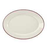 Steelite HL15463931 Rolled Edge Oval Platter 10.5" X 7.25" RE & NR