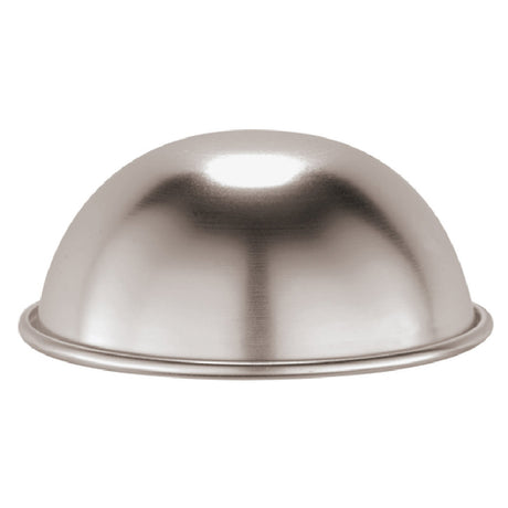 Paderno 47069-16 Hemisphere Mold 6-3/8" Dia. X 3-1/8"H Aluminum