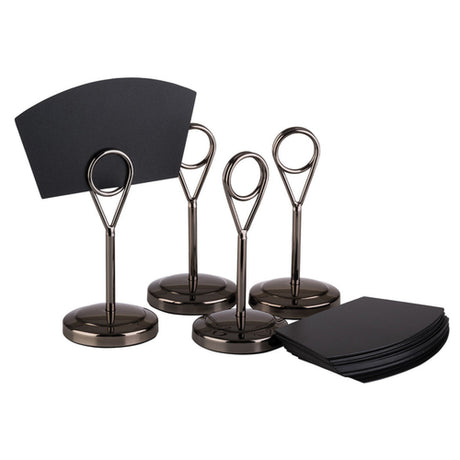 Libbey APS 71512 Table Stand Set 4-piece 2" Dia. X 4-1/4"H