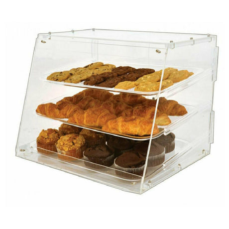 Omcan 80568 (80568) Bakery Display Case 20-1/2"W X 17-1/4"D X 16-1/2"H Countertop