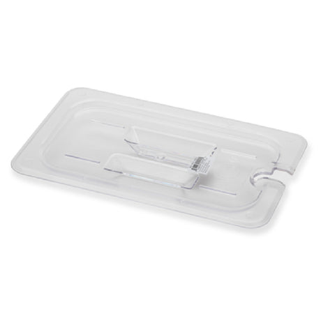 Royal Industries ROY PCC 1400-2 Food Pan Cover 1/4-size Notched