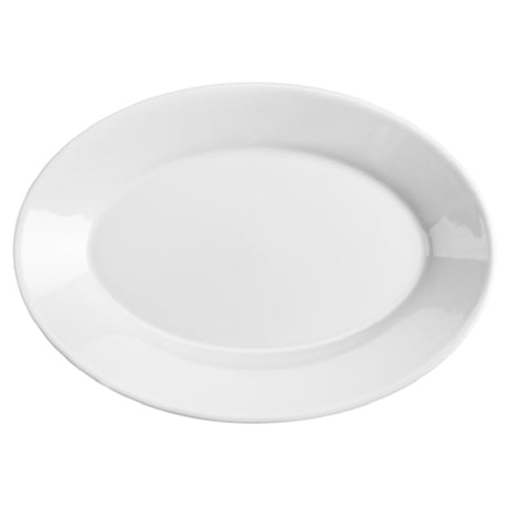 Steelite HL15610000 Platter 12-1/2" X 8-3/4" Rolled Edge