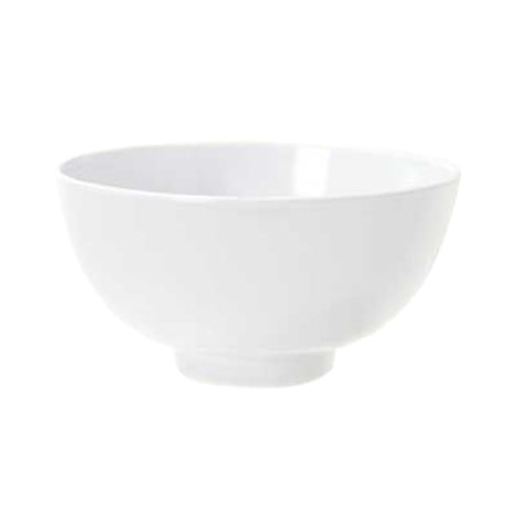 GET Enterprises M-768-W Diamond White™ Rice/Vegetable Bowl 9 Oz. (11.5 Oz. Rim Full) 4-1/2" Dia. X 2-1/4"H