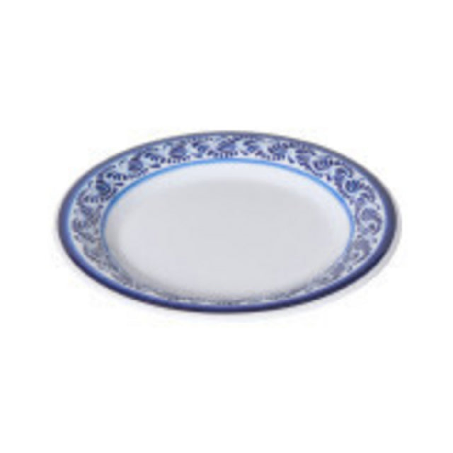 GET WP-7-DE - Diamond Esencia Plate, 7.5" Dia., Wide Rim