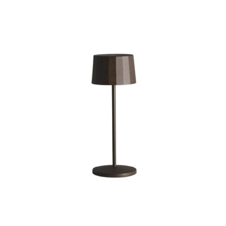 Hollowick LMPOCTBRNMICRO Lampa Octa Micro Corten Rechargeable Lamp Includes USB Contact Charging Base