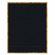 Risch MET-1P2V 5.5X8.5 Brushed Metallic Menu Cover 5-1/2" X 8-1/2" Single Panel