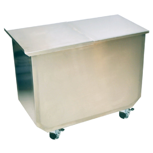 BK Resources IGB-124 Mobile Ingredient Bin 124 Quart Capacity 26-3/64"W X 18-5/8"D X 29-1/2"H