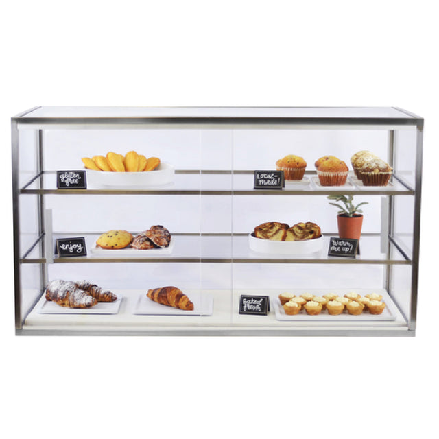 Cal Mil 22323-55 Luxe Display Case 42"W X 17"D X 23"H 3-tier