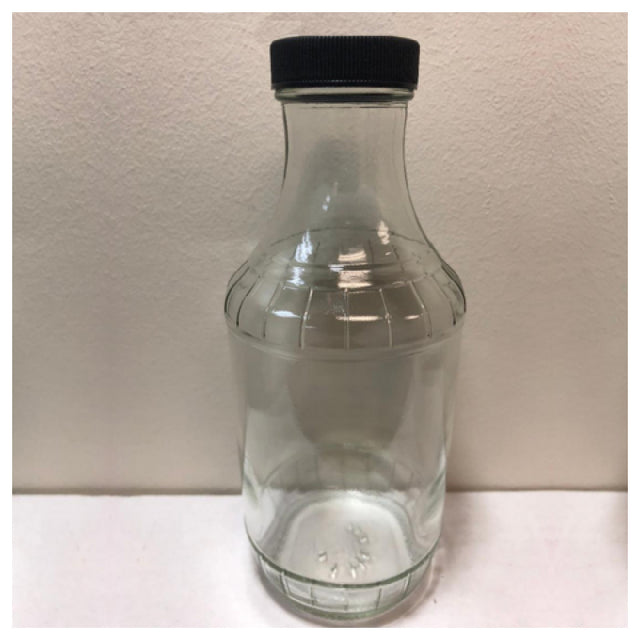 Buccaneer Container Corp 1012017020 (Buccaneer) Sauce Bottle 17 Oz. Glass