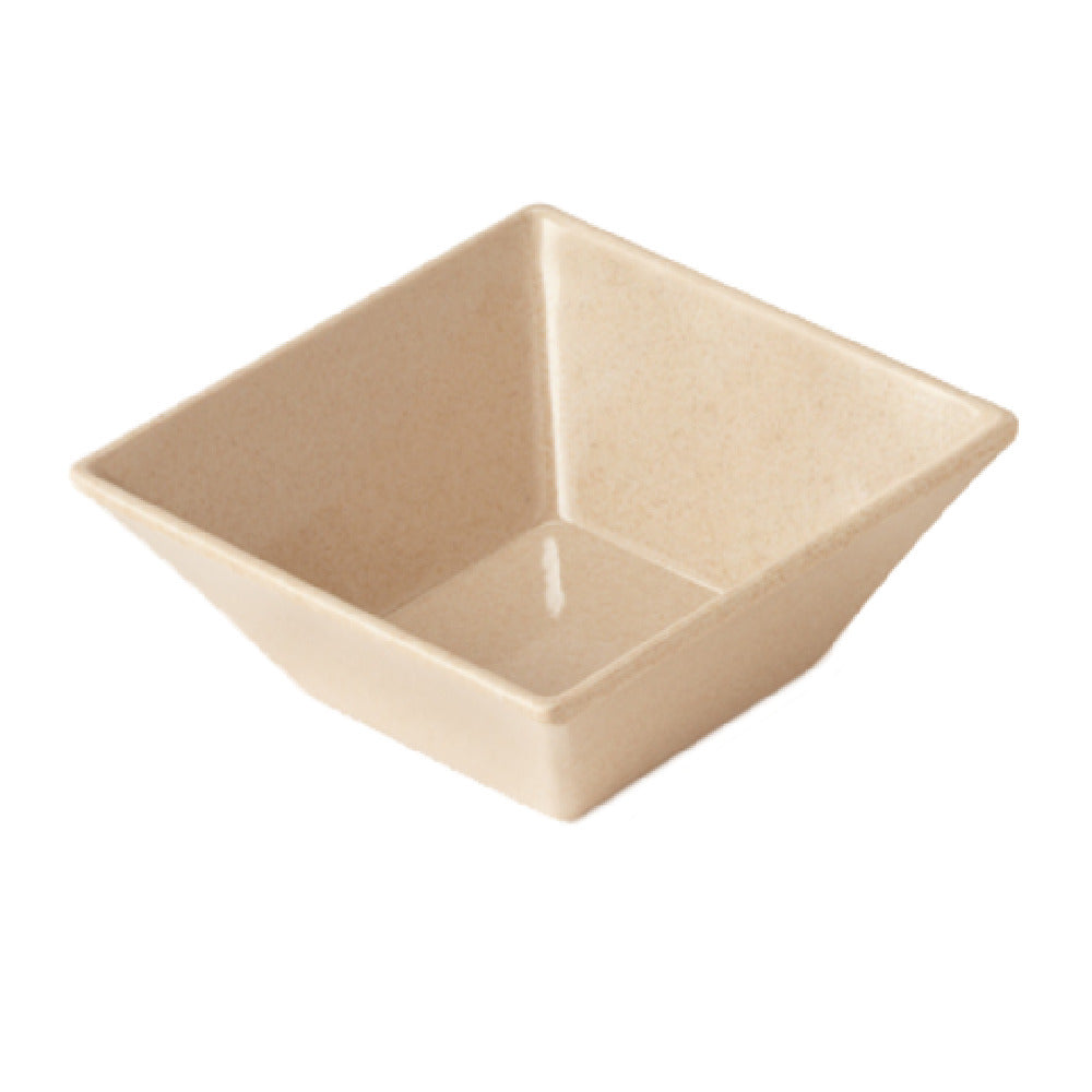 GET Enterprises BAM-1238 BambooMel® Bowl 14 Oz. (14-2/5 Oz. Rim Full) 5"L X 5"W X 2"H