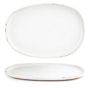 FOH DOS033WHP21 Artefact™ Plate 13" X 9" Oval
