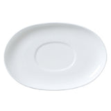 Steelite 82000AND0129 Gravy Boat Stand 8.25" X 5.5" X 0.875" Whiteware