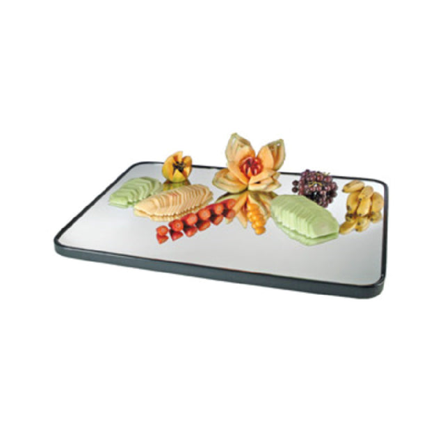 Cal Mil RR323 Gourmet Display Mirror Tray 24"W X 32"D X 1"H Rectangular