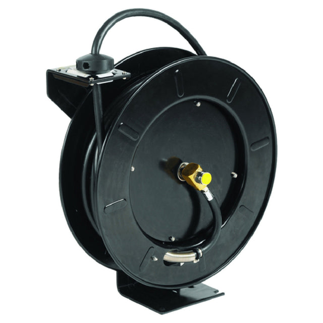 T&S Brass 5HR-242 Equip Hose Reel Open 3/8" X 50' Heavy Duty Non-marking Hose (rated To 300 PSI)