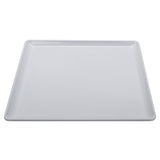 GET Enterprises CS-1212-W Midtown™ Plate 12" X 12" Square