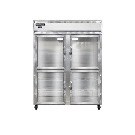 Continental Refrigerator 2RENSASGDHD Extra-Wide Refrigerator Reach-in 57"W