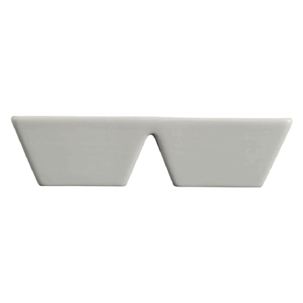 Palate & Plate AW-0218 - Appetizer Dish, 2-section, 7 Oz. Per Section