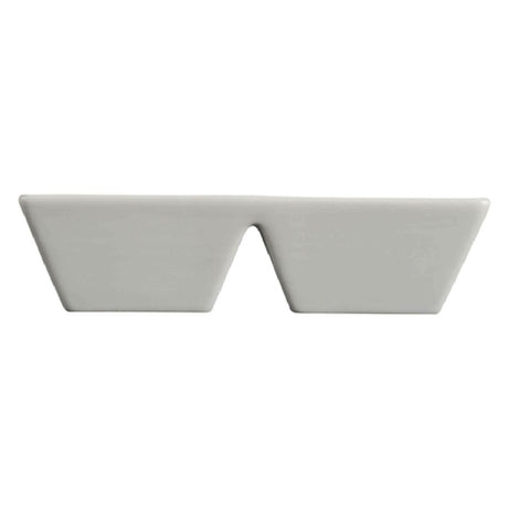 Palate & Plate AW-0218 - Appetizer Dish, 2-section, 7 Oz. Per Section