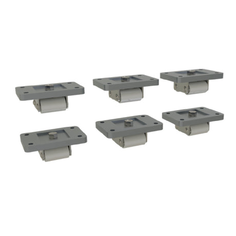 Glastender C-6X1 - Casters, 1-1/2", Rigid
