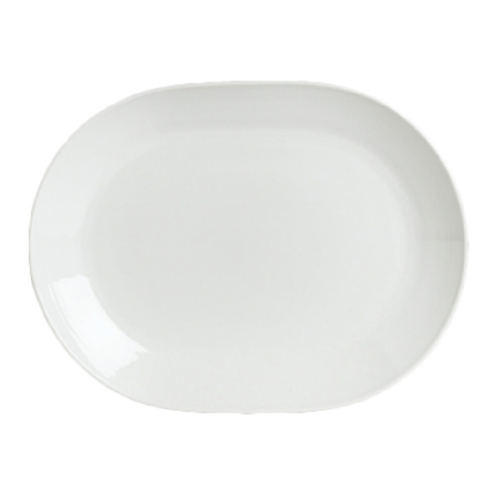 Steelite 6300P310 Race Track Platter 17-3/4" X 13-1/2" Oval