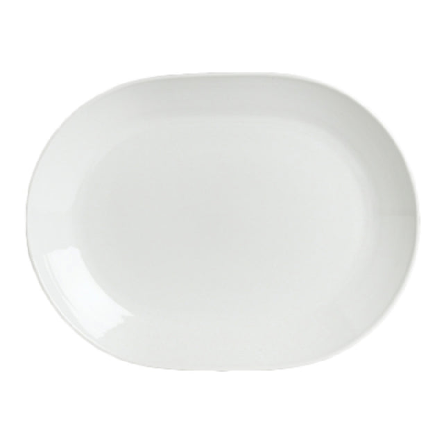 Steelite 6300P310 Race Track Platter 17-3/4" X 13-1/2" Oval