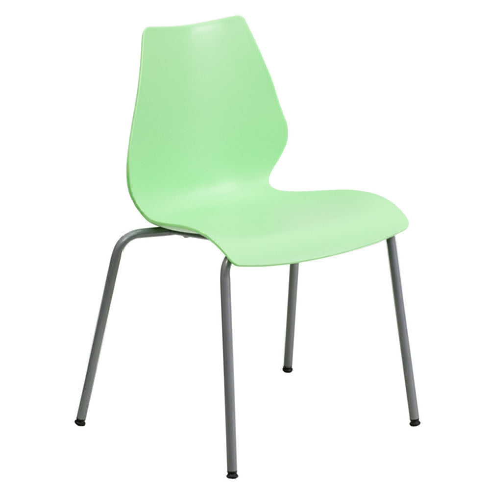 Flash Furniture RUT-288-GREEN-GG Hercules Series Stacking Chair 770 Lb. Weight Capacity