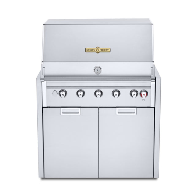 Crown Verity IGM36-SIBULK-LT 36" Infinite Series Modular Grill With Light Package