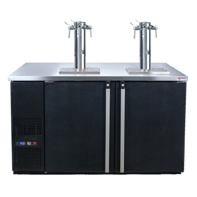 Micro Matic MDD58W-E-B Pro-Line™ E-Series™ Dual Temperature Wine Cooler Dispenser