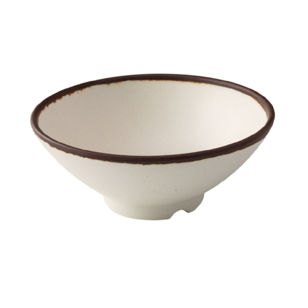 Yanco NA-608 Nature Art Ramen Bowl 8"dia. X 3-1/8"H 38 Oz