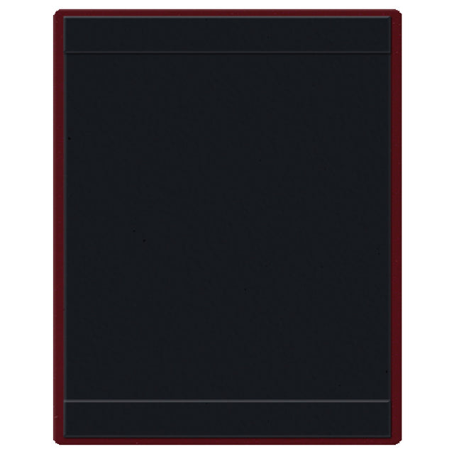 Risch OM-1P2V 8.5X11 Oakmont Menu Cover 8-1/2" X 11" Single 2 View