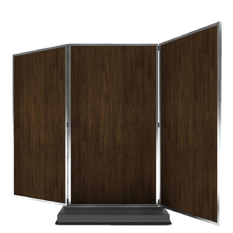 Forbes Industries 7886 Treble Series Mobile Partition (Elite) 121"L X 31-1/2"W X 78"H Open