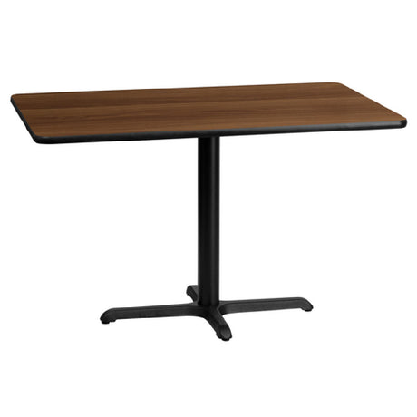 Flash Furniture XU-WALTB-3048-T2230-GG Table 48"W X 30"D X 31-1/8"H Dining Height