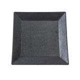 Yanco DB-508 Diamond Black Plate 8"L X 8"W X 7/8"H Square