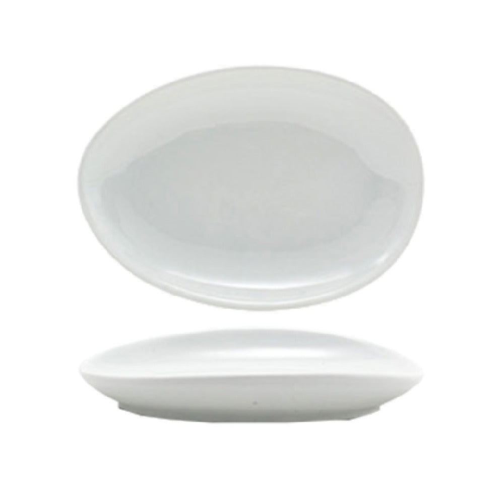 FOH DAP077WHP23 Tides™ Plate 5-1/2" X 4" Oval