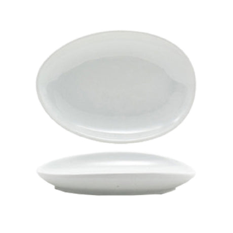 FOH DAP077WHP23 Tides™ Plate 5-1/2" X 4" Oval
