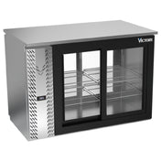 Victory VBBN48HC-F-GS-PT-S - Pass-Thru Back Bar Refrigerator, Food Rated, Two-section