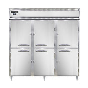 Continental Refrigerator D3RNSSPTHD-SD-GD Designer Line Refrigerator 72 Cubic Ft. Capacity