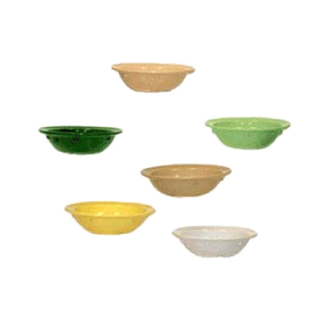 GET Enterprises DN-335-HG Supermel™ Fruit Bowl 3-1/2 Oz. (3-3/4 Oz. Rim Full) 4-1/4" Dia. X 1"H