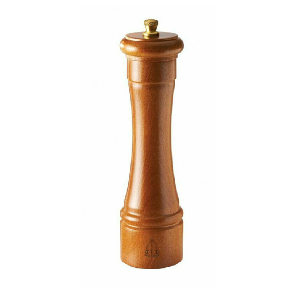 Omcan 43667 (43667) TRE SPADE Pepper MIll 21 Cm (8-1/4") Tall Dark Italian Beech Wood Finish